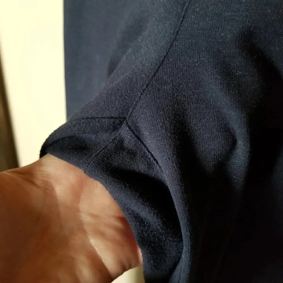 Kit and Ace Navy Blue  On Repeat Pleated Trousers 2 - Picture 14 of 15